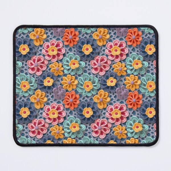 Item preview, Crochet Flowers - Blue designed and sold by hippokraken.
