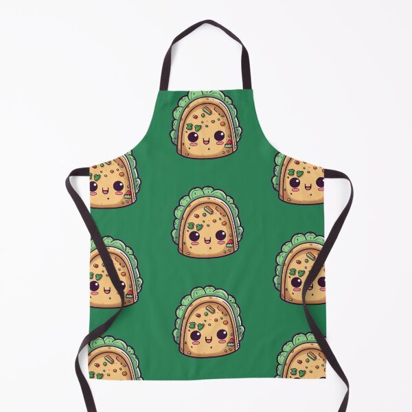 Item preview, Cute Cartoon Taco Sticker Kawaii designed and sold by HandCraftedArt.