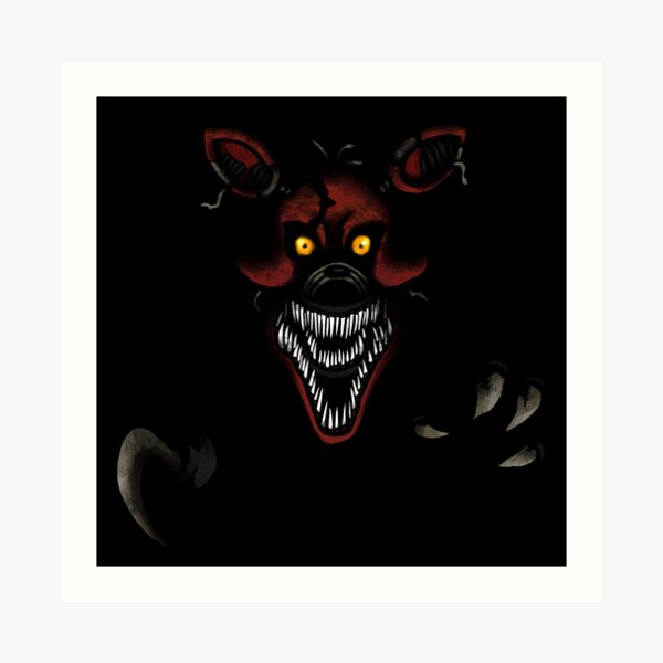 Five Nights at Freddy's - FNAF 4 - Nightmare Freddy - Was It Me? -  Nightmare Foxy - Posters and Art Prints