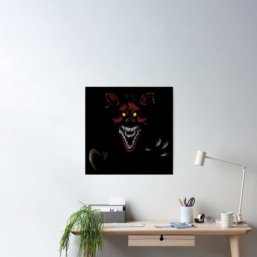 Five Nights at Freddy's - FNAF 4 - Nightmare Foxy Poster for Sale by  Kaiserin