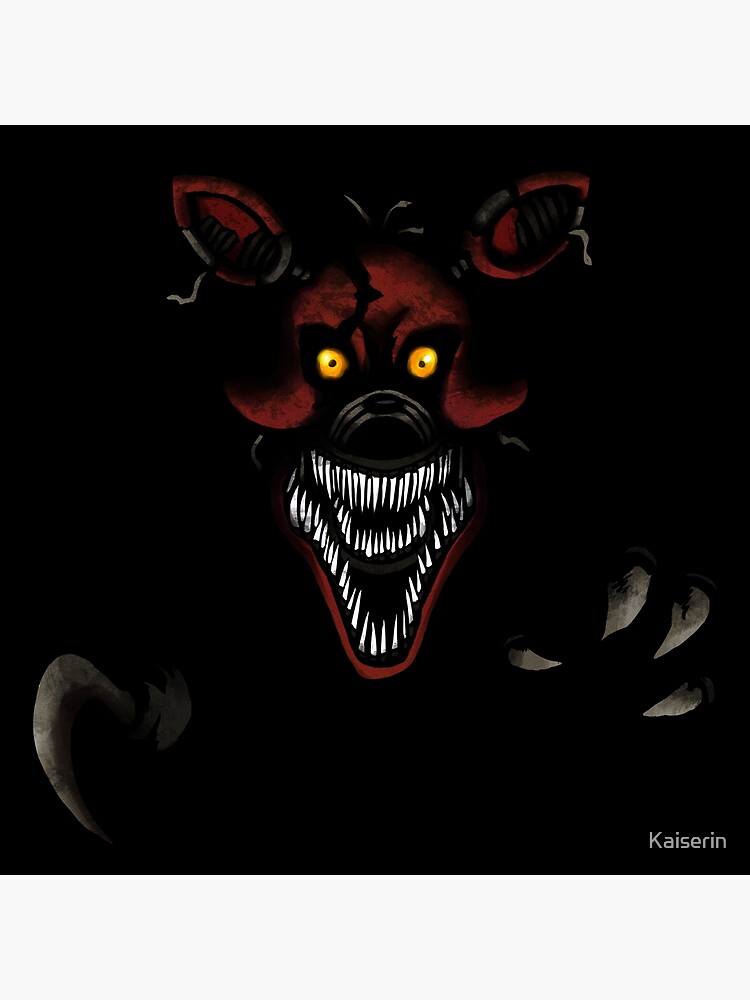 Five Nights at Freddy's - Fnaf 4 - Nightmare Foxy Photographic Print for  Sale by Kaiserin