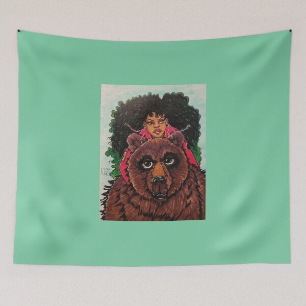 Item preview, Bear Riding designed and sold by Art-indulgence.