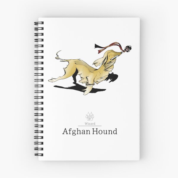 Item preview, Afghan Hound Wizard designed and sold by Amanda Moody.