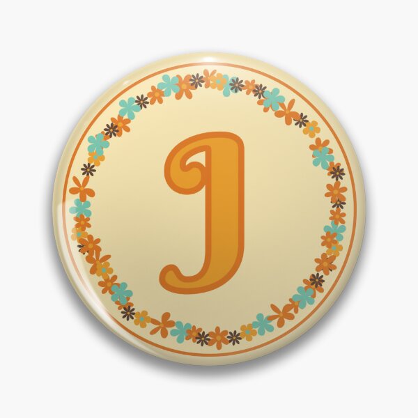 Item preview, Boho Inspired:  "J" designed and sold by crookkeddesigns.
