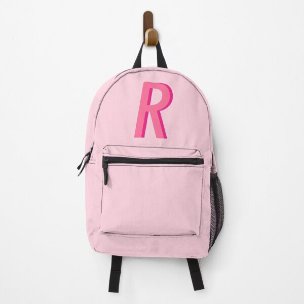 Item preview, R Pink Monogram designed and sold by mbstickerco20.