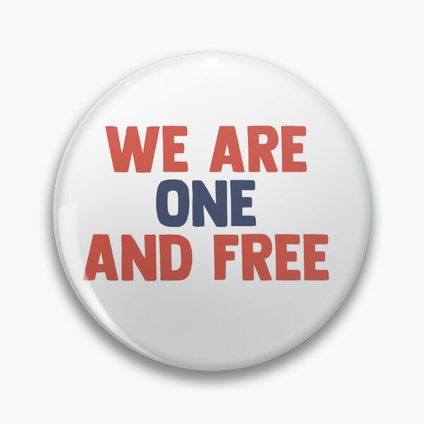 Item preview, We Are One And Free designed and sold by VoteNoMerch.