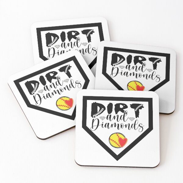 Item preview, Softball Lovers Dirt And Diamonds designed and sold by R&BApparel.