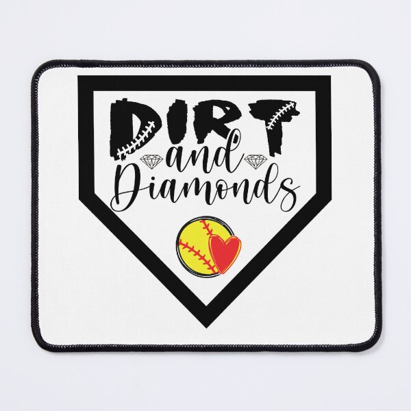 Item preview, Softball Lovers Dirt And Diamonds designed and sold by R&BApparel.