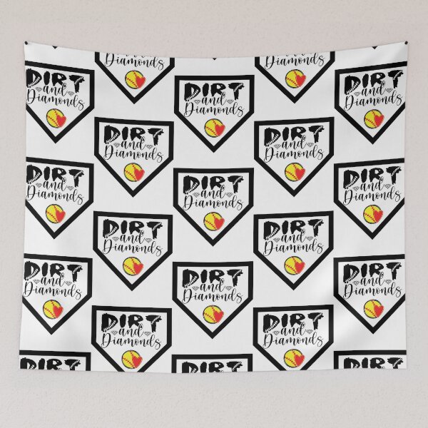 Item preview, Softball Lovers Dirt And Diamonds designed and sold by R&BApparel.