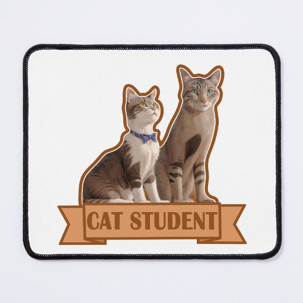 Item preview, Cat Student,Cat miaw,cat miaw love,Student Cat designed and sold by Lychee Design.