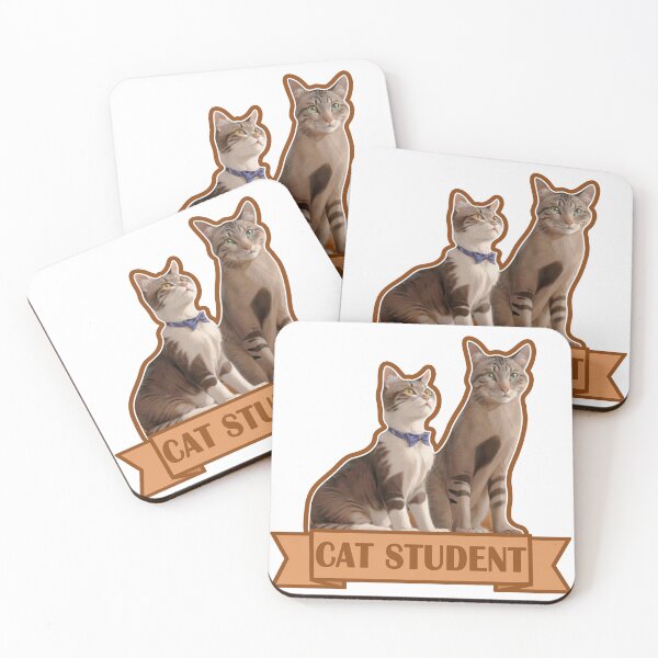 Item preview, Cat Student,Cat miaw,cat miaw love,Student Cat  designed and sold by Lychee Design.
