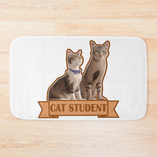 Item preview, Cat Student,Cat miaw,cat miaw love,Student Cat  designed and sold by Lychee Design.