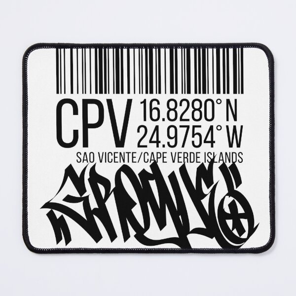 Item preview, Sao Vicente, Cape Verde (black) V2 designed and sold by ICYMI-DZNS.
