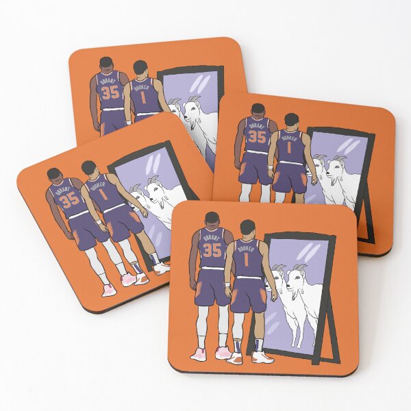 Item preview, Kevin Durant and Devin Booker Mirror GOATs designed and sold by RatTrapTees.
