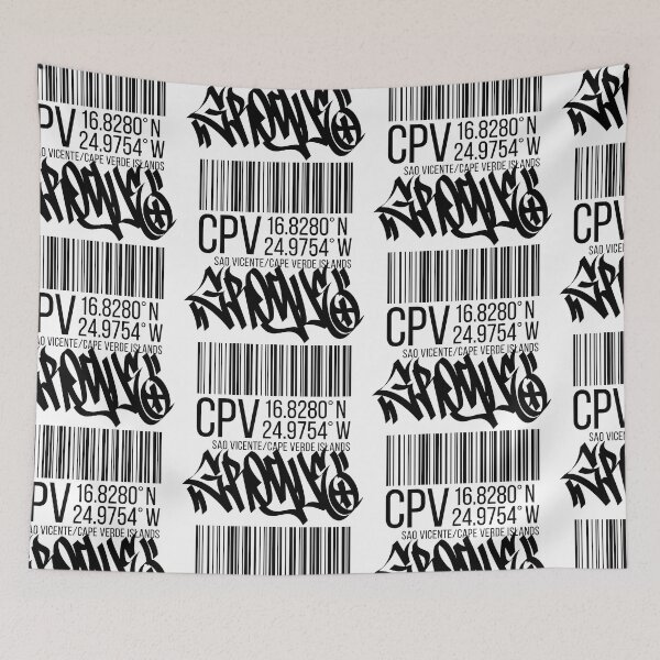 Item preview, Sao Vicente, Cape Verde (black) V2 designed and sold by ICYMI-DZNS.