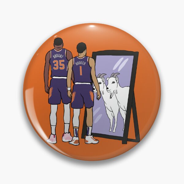 Item preview, Kevin Durant and Devin Booker Mirror GOATs designed and sold by RatTrapTees.