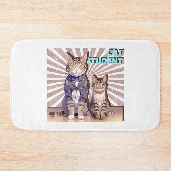 Item preview, Cat Student,Cat miaw,cat miaw love,Student Cat  designed and sold by Lychee Design.