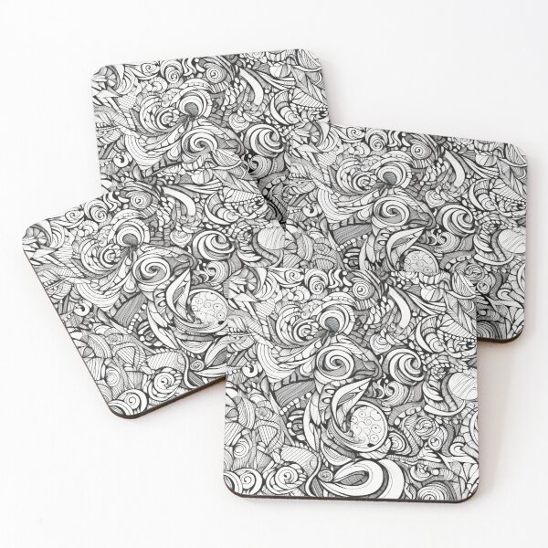 Item preview, Pattern, Black and White No. 1 designed and sold by Starliteflower.