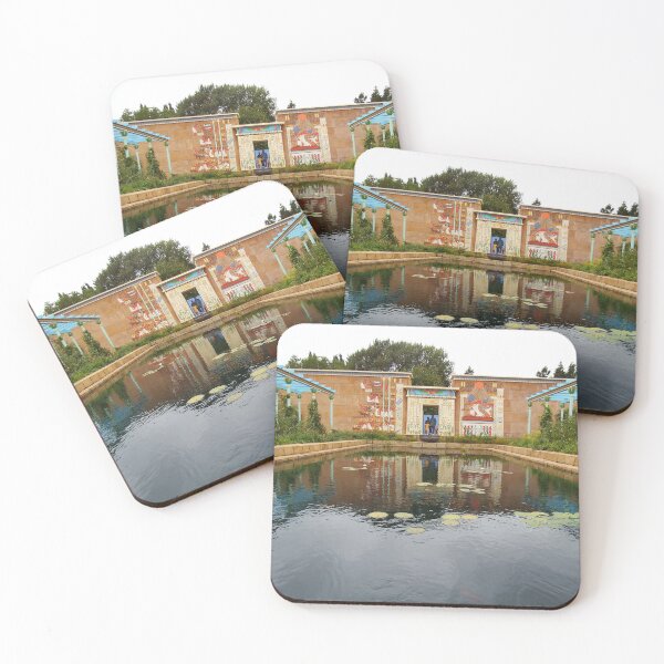 Item preview, Egyptian Temple and Beautiful Pond designed and sold by aligata1970.