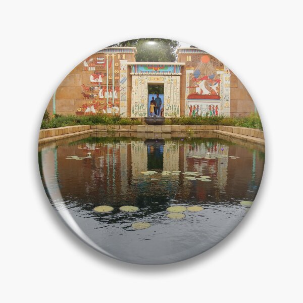 Item preview, Egyptian Temple and Beautiful Pond designed and sold by aligata1970.