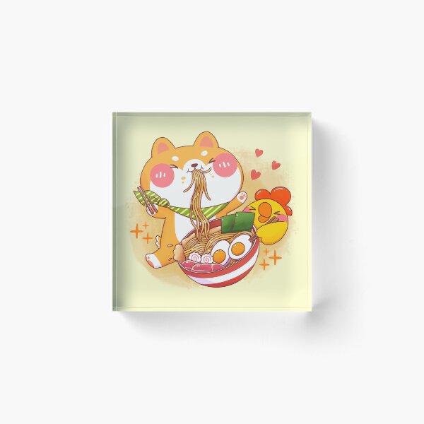 Good Vibe of Ramen Acrylic Block
