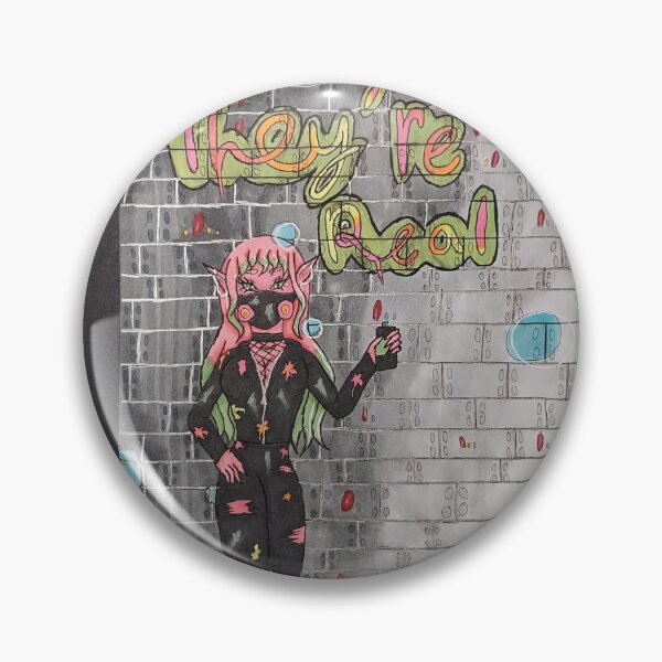 Item preview, “They’re real” designed and sold by Labby’s Other Worldly Shop.