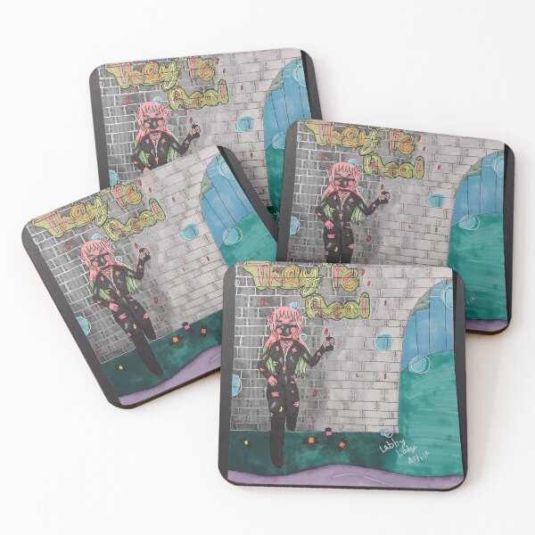 Item preview, “They’re real” designed and sold by Labby’s Other Worldly Shop.