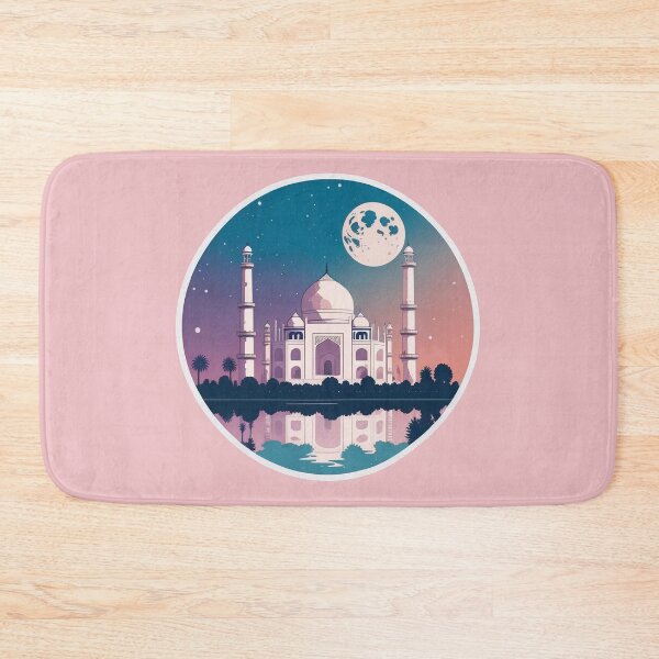 Item preview, Moonlit Majesty at Taj Mahal designed and sold by MiniArtworks.