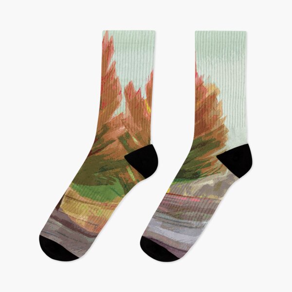 Item preview, Four Trees Autumn Street designed and sold by Alexandria Levin.