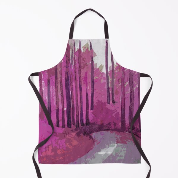 Item preview, Fuchsia Forest Roadway designed and sold by Alexandria Levin.