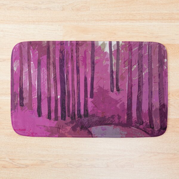 Item preview, Fuchsia Forest Roadway designed and sold by Alexandria Levin.