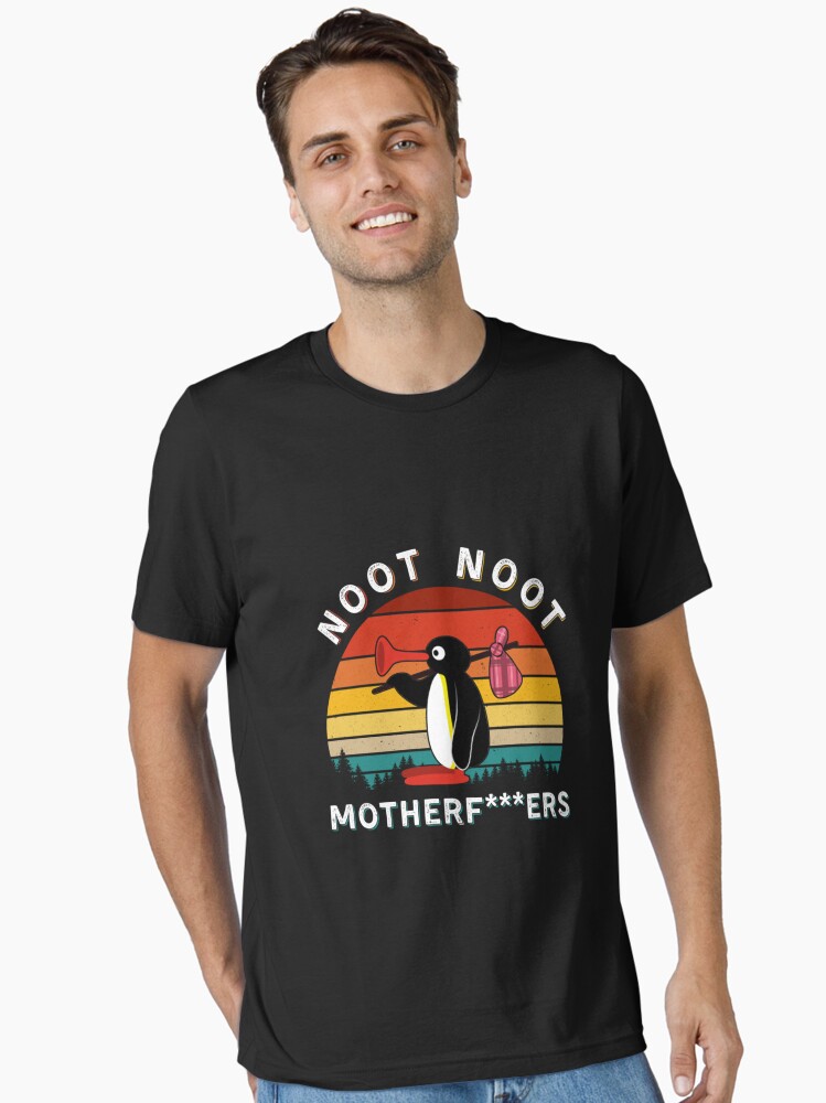 Imagen 2 de 7, Camiseta esencial con la obra Noot Noot Pingu, diseñada y vendida por crmedia58.