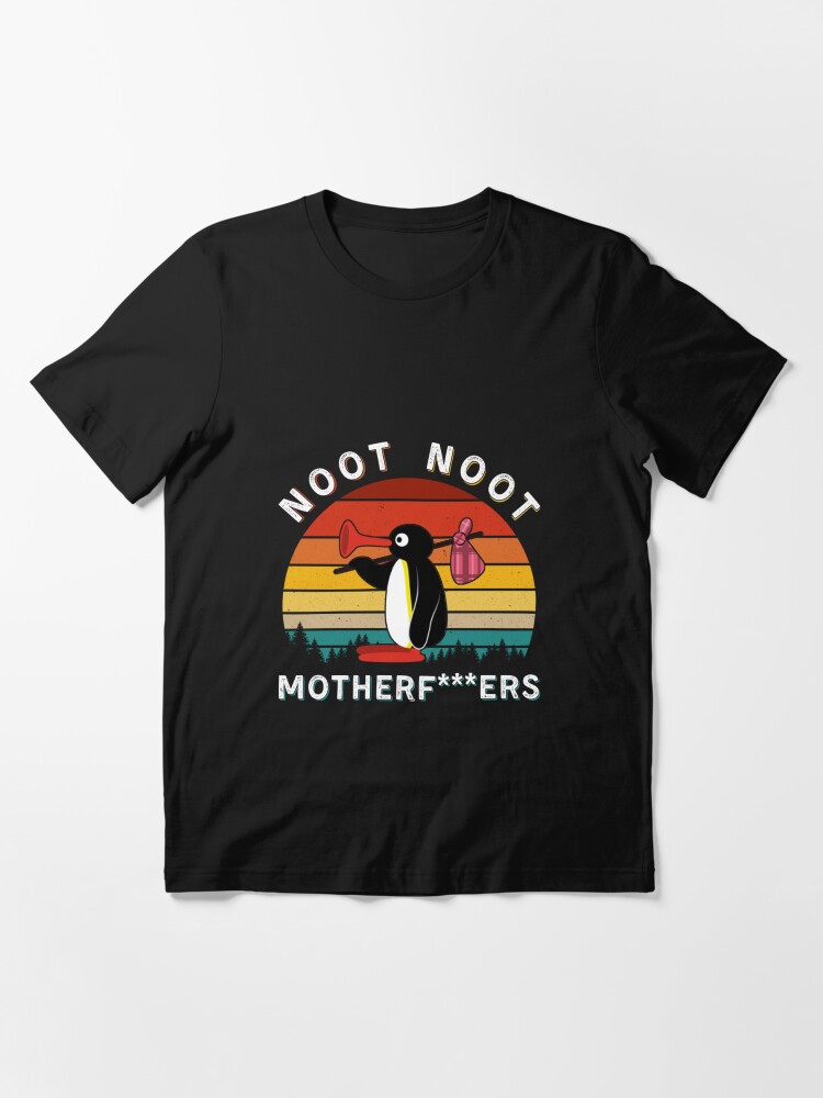 Imagen 3 de 7, Camiseta esencial con la obra Noot Noot Pingu, diseñada y vendida por crmedia58.