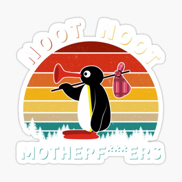 Vista previa del artículo con la obra «Noot Noot Pingu», diseñado y vendido por crmedia58.