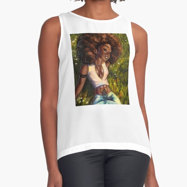 Sunflower Sleeveless Top