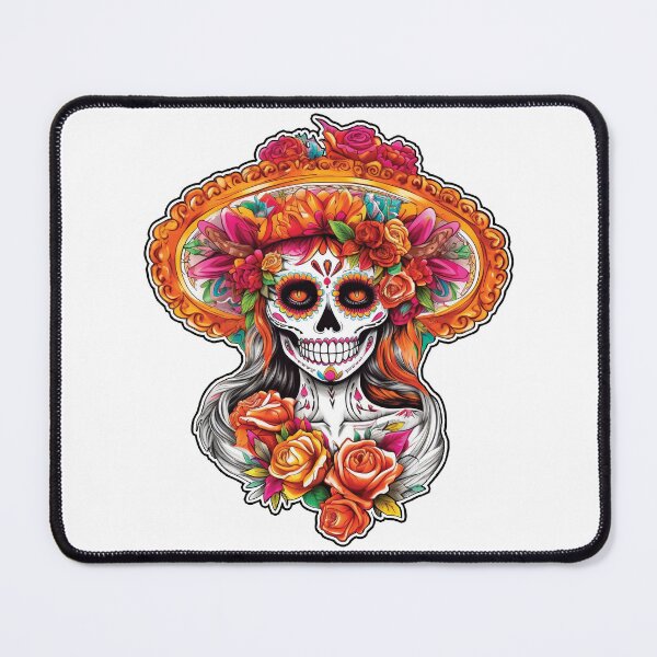 Item preview, La Dulce Dama - The Sweet Lady - Día De Los Muertos - Day of the Dead designed and sold by Rickie Pauley.