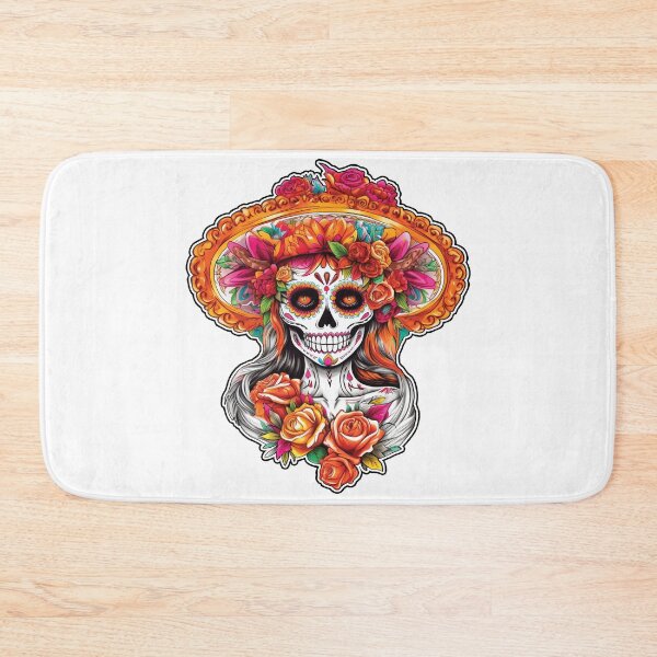 Item preview, La Dulce Dama - The Sweet Lady - Día De Los Muertos - Day of the Dead designed and sold by Rickie Pauley.