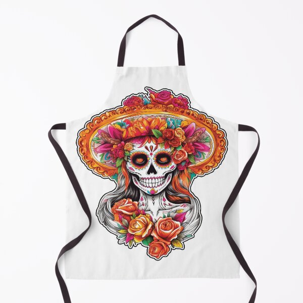Item preview, La Dulce Dama - The Sweet Lady - Día De Los Muertos - Day of the Dead designed and sold by Rickie Pauley.