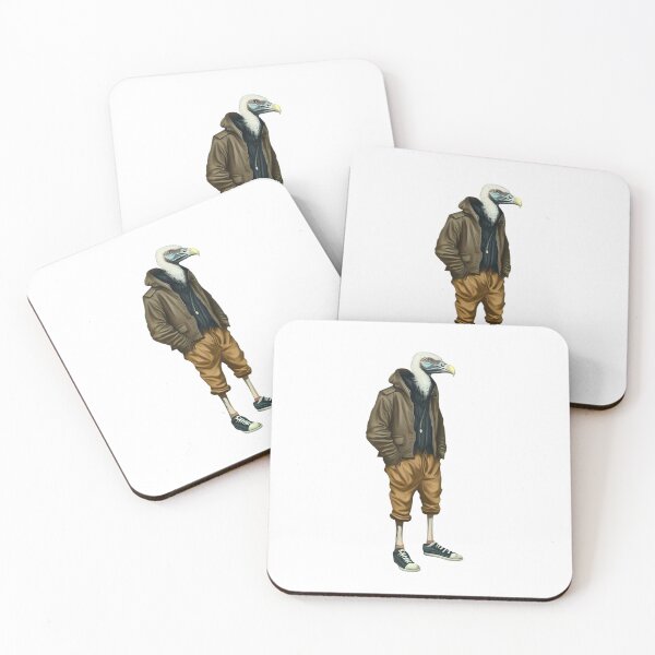Item preview, Hipster Vulture V1 designed and sold by HipsterAnimals.