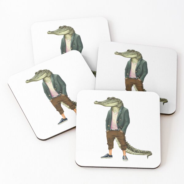Item preview, Hipster Crocodile V15 designed and sold by HipsterAnimals.