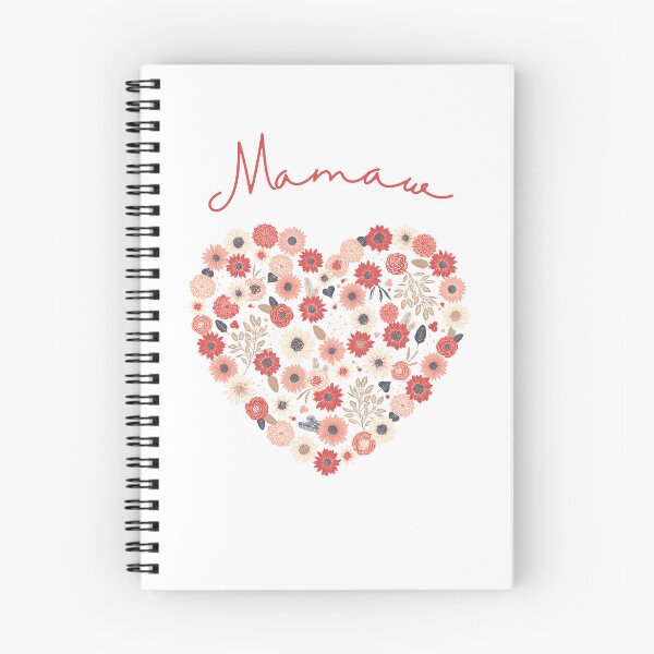 Item preview, Mamaw Floral Heart designed and sold by AliKatsDesign.