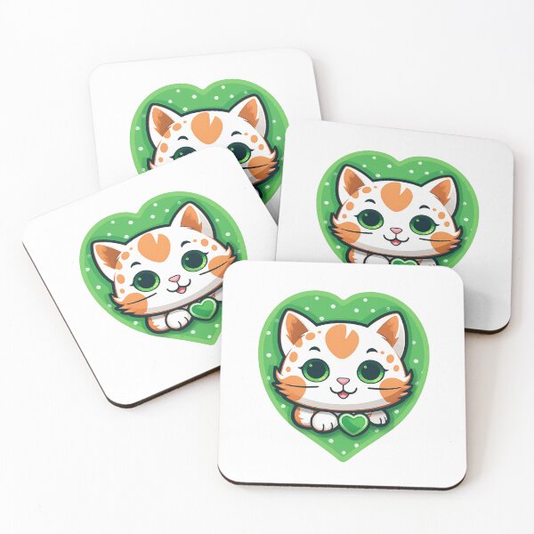 Item preview, Cute Cat St Patricks Day Sticker designed and sold by SuccessSK.
