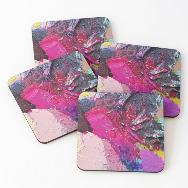 Item preview, Magenta Denim Abstract by Leah Gay designed and sold by leahgay.