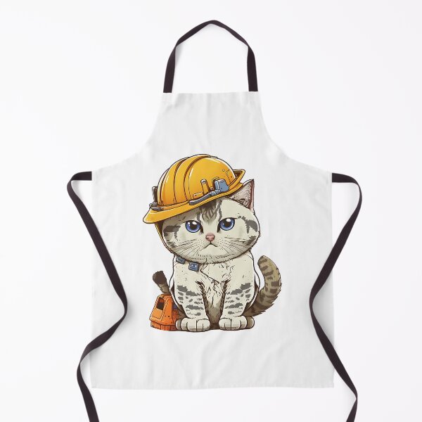 Item preview, A CAT WITH S HARD HAT - Cat Design - catswithhardhats designed and sold by olliecisneros3.