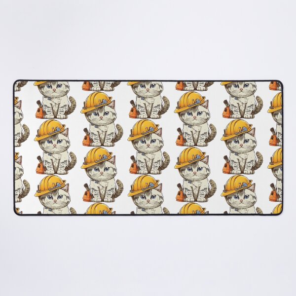 Item preview, A CAT WITH S HARD HAT - Cat Design - catswithhardhats   designed and sold by olliecisneros3.