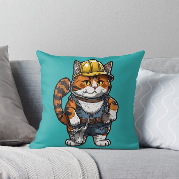 Item preview, A CAT WITH S HARD HAT - catswithhardhats       designed and sold by olliecisneros3.