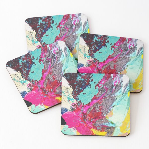 Item preview, Hot Pink Messy Paint Marks designed and sold by leahgay.