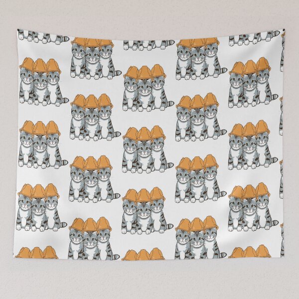 Item preview, Cats With Hard Hats 2 designed and sold by olliecisneros3.