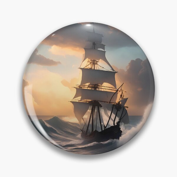 Item preview, SHIP IN OCEAN STORM  designed and sold by basitcv.
