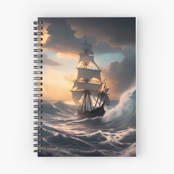 Item preview, SHIP IN OCEAN STORM  designed and sold by basitcv.